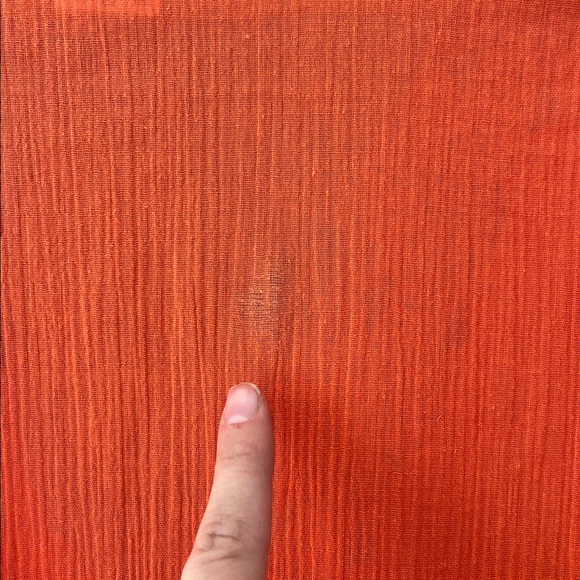 NWT La Blanca Vibrant Orange Crochet Swim Cover-Up Size Large - Picture 14 of 15